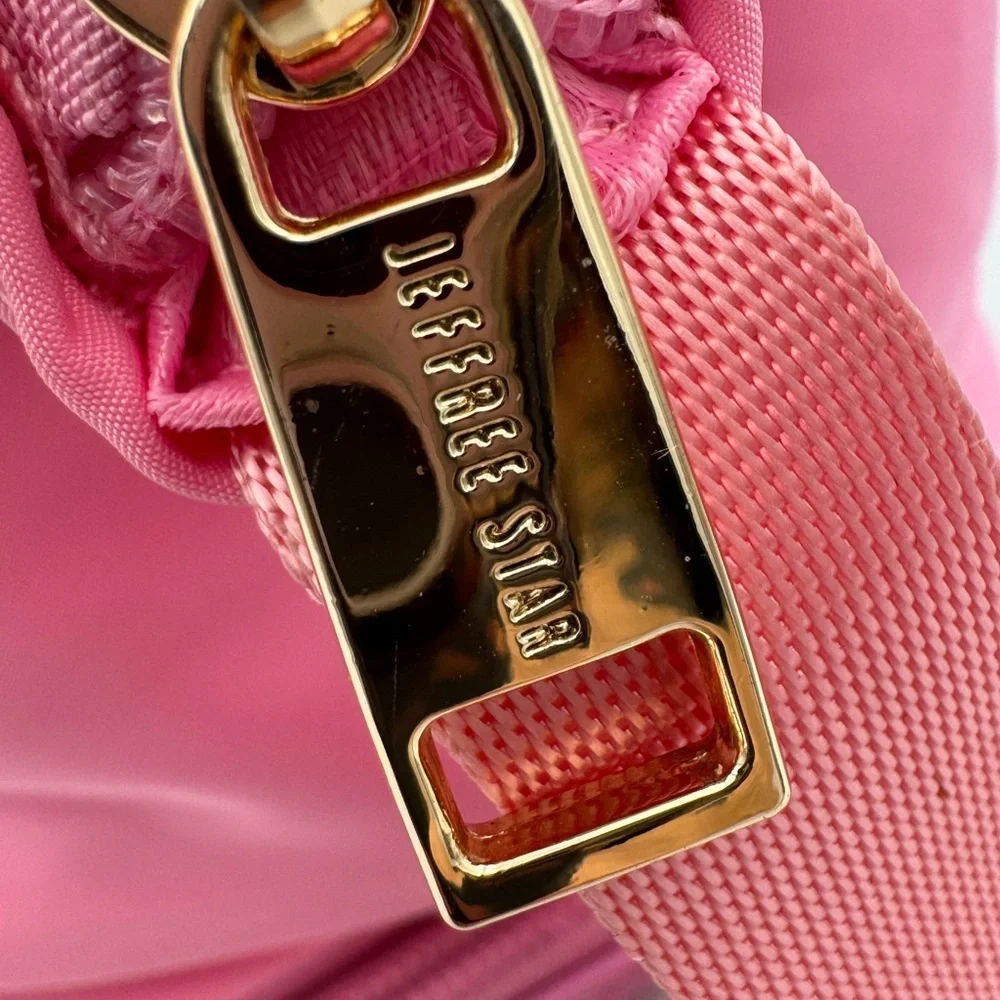Jeffree Star Cosmetics Pink Travel Makeup Skincare Bag Brush‎ Organizer